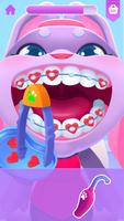 Animal Dentist : jeux enfants Affiche