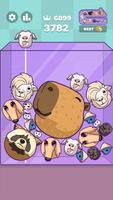 Capy Merge: Animal Drop Puzzle syot layar 1