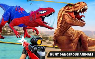 Wild Dino Hunting Animal Games capture d'écran 1