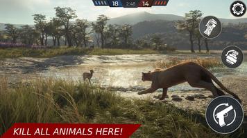 Real Animal Hunt Sniper Games Affiche