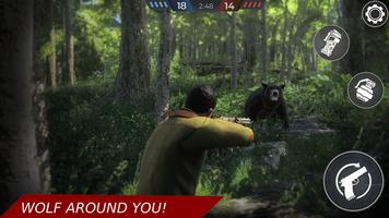 Real Animal Hunt Sniper Games capture d'écran 1