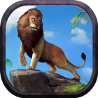 Angry & Wild Lion Simulator icône