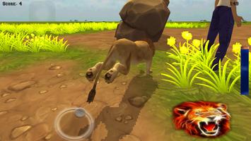 Angry & Wild Lion Simulator capture d'écran 1