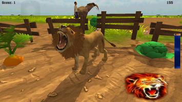 Angry & Wild Lion Simulator capture d'écran 3