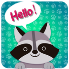 Animal stickers for whatsapp أيقونة