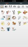 Emoji Stickers d’Animaux capture d'écran 1
