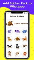 برنامه‌نما WAStickers - Cute Animal Stickers عکس از صفحه