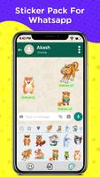 WAStickers - Cute Animal Stickers syot layar 3