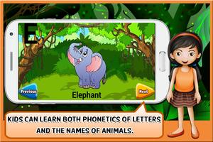 Animal Alphabet for Kids スクリーンショット 1