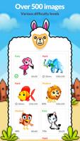 Animal Color by Number Book پوسٹر