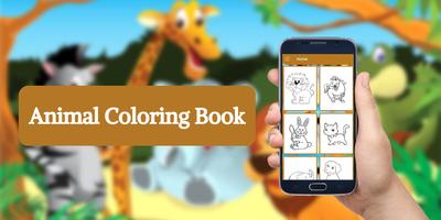 Animal Coloring Book पोस्टर