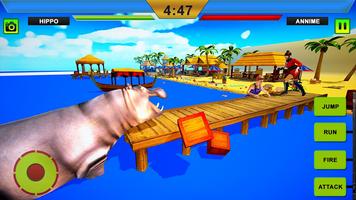 Hippo Simulator: Hippo City &  capture d'écran 3
