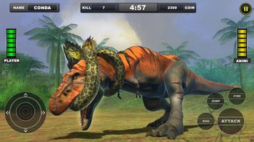 Angry Anaconda vs Dinosaur Sim bài đăng