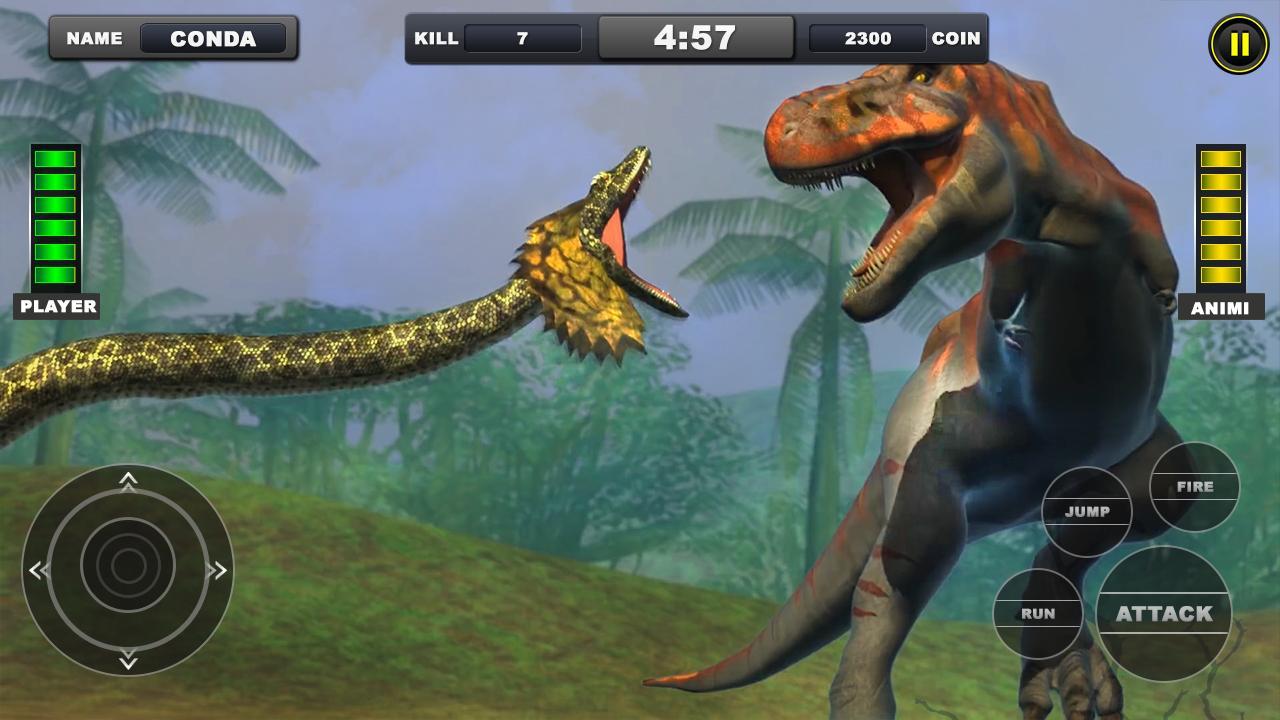 Angry Anaconda vs Dinosaur Simulator 2019 ス ク リ-ン シ ョ ッ ト 5.