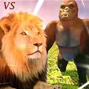 Lion Vs Gorilla : Animal Famil APK