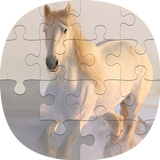 Jeux de puzzle animaux icône
