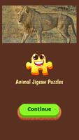 Jeux de puzzle animaux Affiche