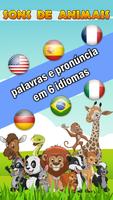 Nomes e sons de animais Cartaz