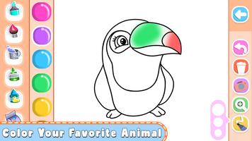 Animals Coloring Book ภาพหน้าจอ 1