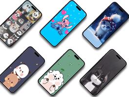 Animals Cartoon Wallpaper imagem de tela 1