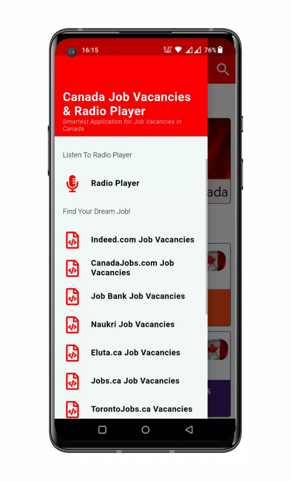 Canada Jobs & Radio Player APK for Android Download