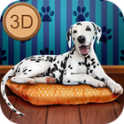 My Dalmatian Dog Sim - Home Pet Life أيقونة