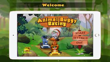 Animals Buggy Racing تصوير الشاشة 3