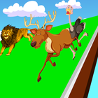 Animal Transform : Animal Run Epic Race 3d icône