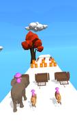 Animal Transform : Animal Run Epic Race 3d ảnh chụp màn hình 1