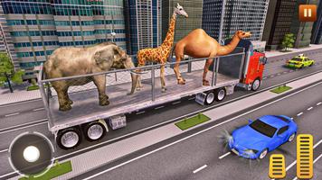 Truck Transport - Farm Animals Affiche