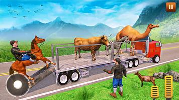 Truck Transport - Farm Animals capture d'écran 1