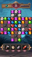 Diamond Dungeon Match 3 Games syot layar 1