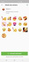 Animated Emojis Sticker ảnh chụp màn hình 1