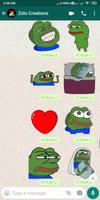 Pepe Stickers for WA (Animated capture d'écran 3