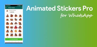 Animated Stickers Pro-poster