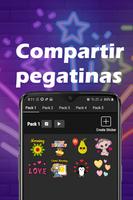 Creador de pegatinas animadas  captura de pantalla 1