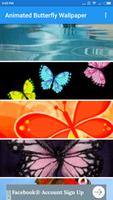 Butterfly Animation Wallpaper Plakat