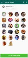 ملصقات حيوانية لـ WhatsApp الملصق
