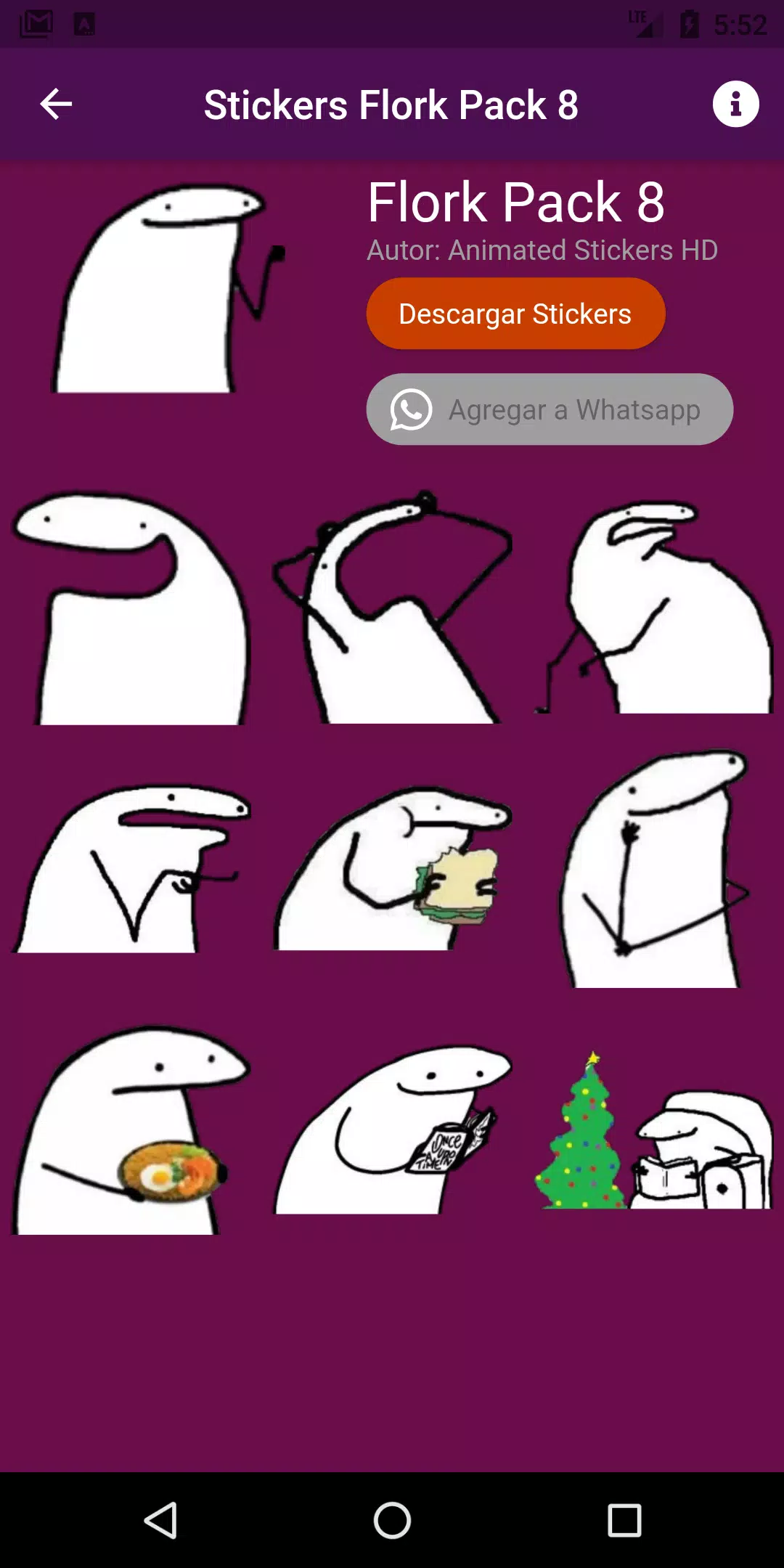 App flork memes Animados stickers Android app 2022 