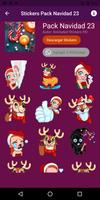 Stickers Animados de Navidad पोस्टर