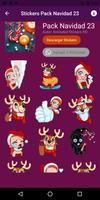 Stickers Animados de Navidad plakat