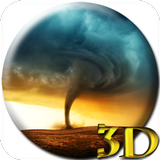Tornado 3D Live Wallpaper icône