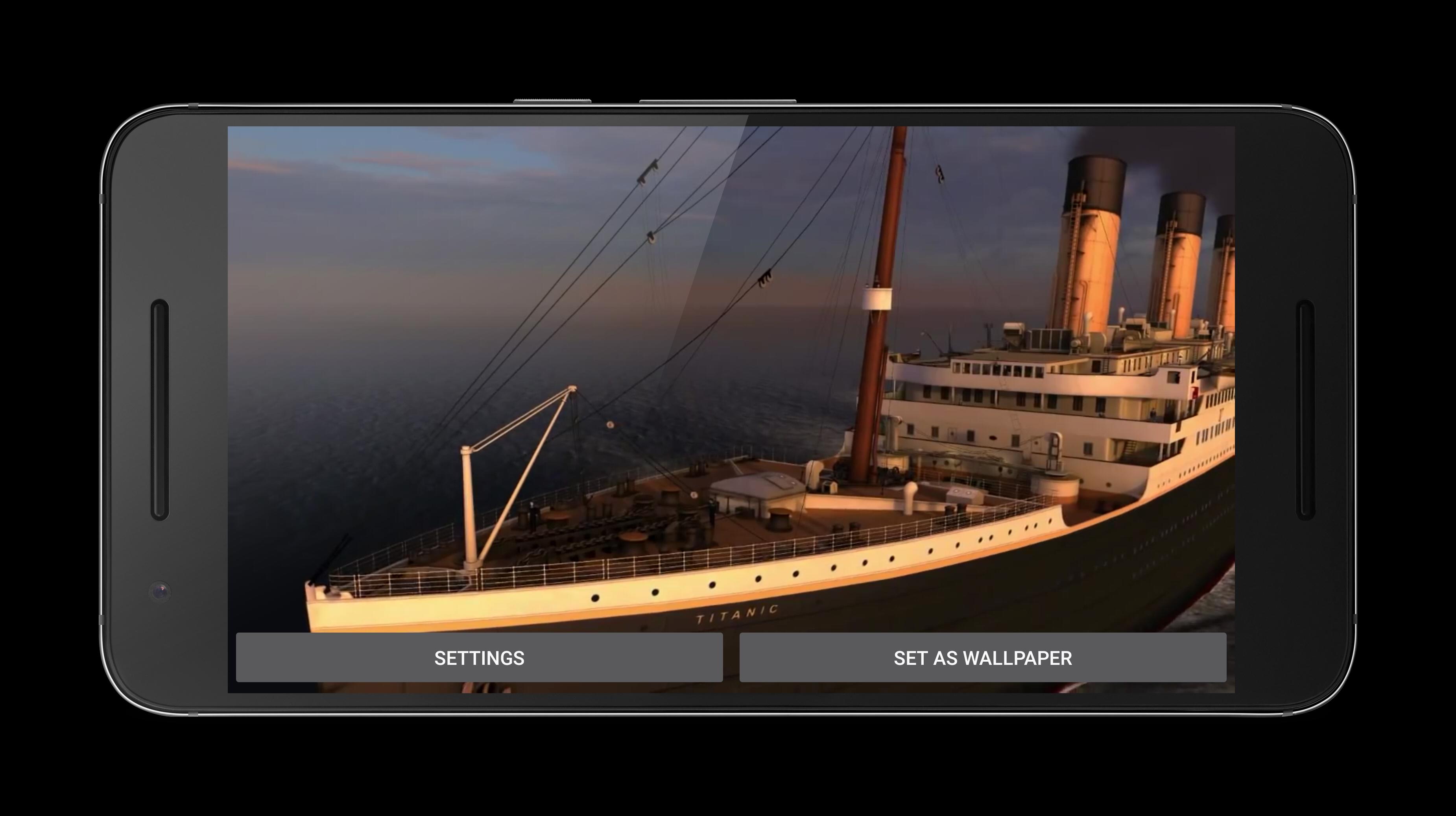 Android 用の タイタニック3dライブ壁紙 Apk をダウンロード
