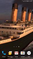 Titanic 3D Fundo interativo imagem de tela 3