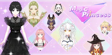 Magic Princess: 女の子向け着せ替えゲーム