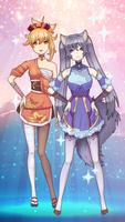 女の子の可愛い着せ替えゲーム スクリーンショット 1
