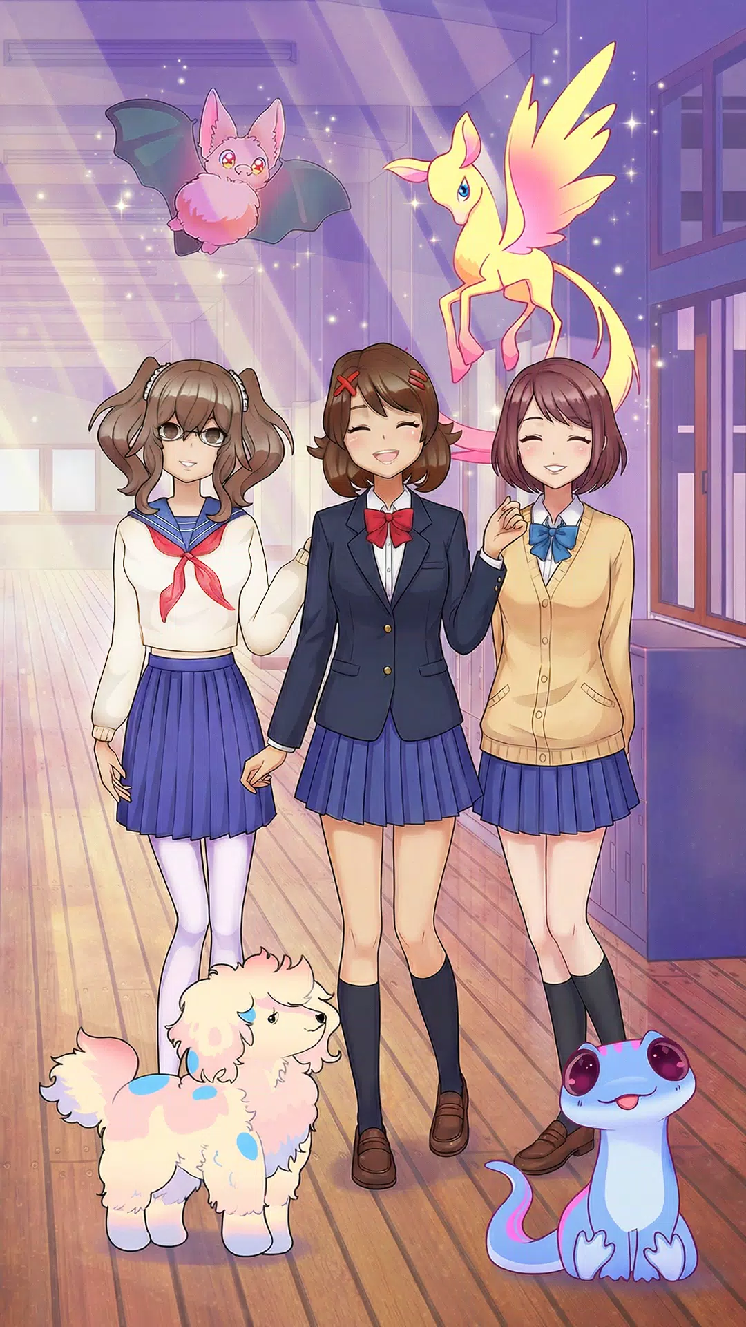 动漫娃娃换装女生游戏:打扮和化妆公主