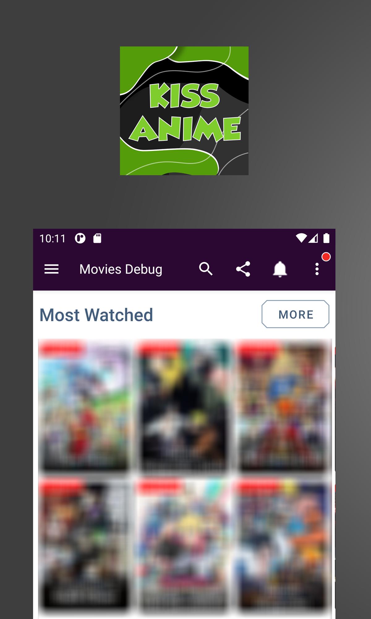 Kiss Anime HD Player APK pour Android Télécharger