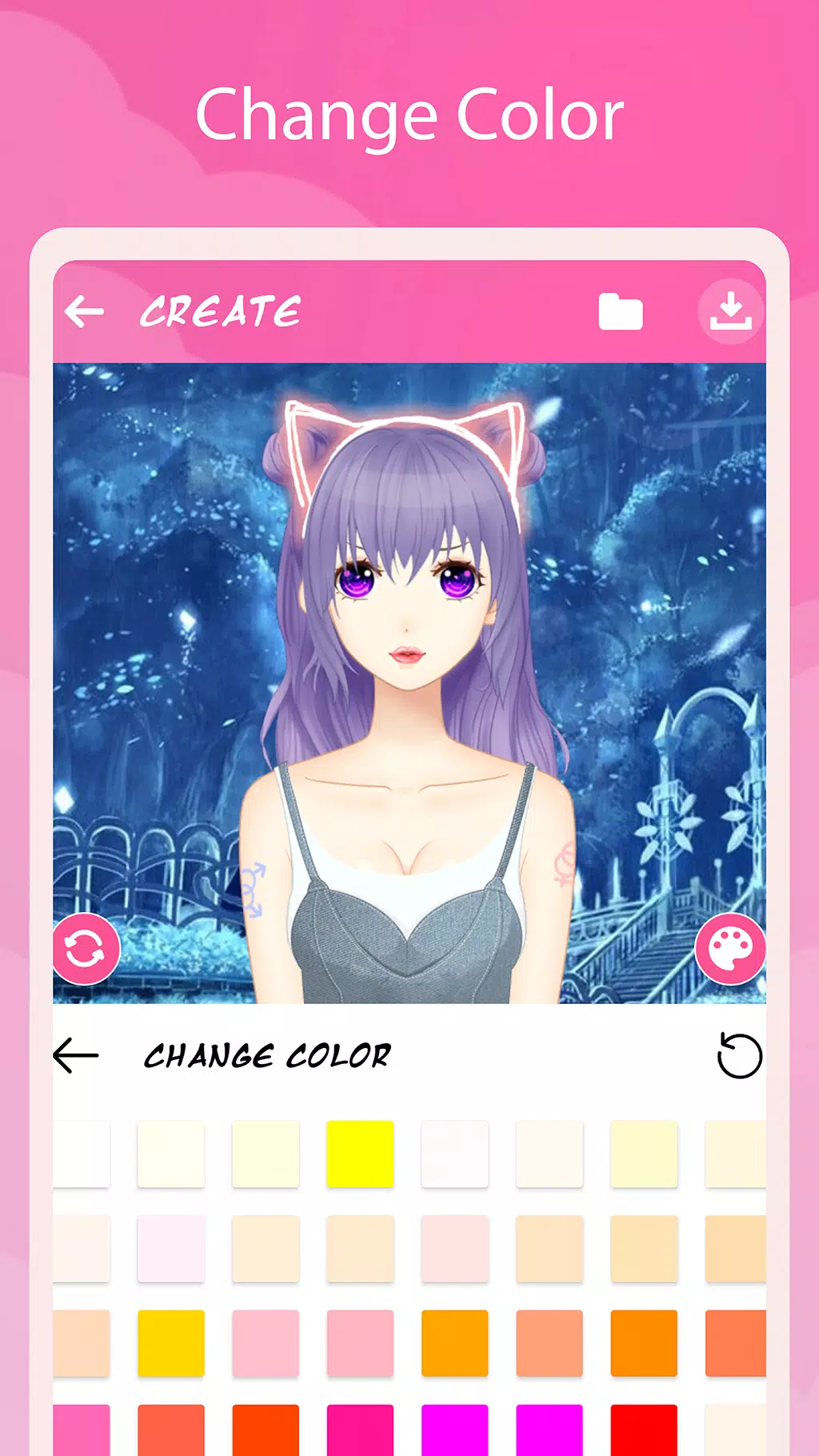 Anime Maker – Avatar Creator Anime Face Photo 2018 Apk Download