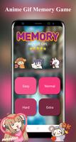 Memory Game: Brain Training with Anime Gif Sticker الملصق